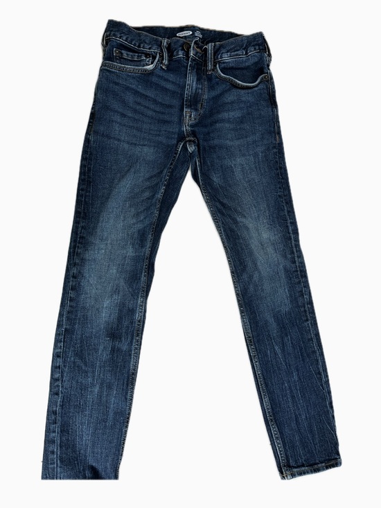 Old Navy Men's Skinny Jeans - Dark Blue, 5 pockets ,  28 X 30 - Picture 3 of 9